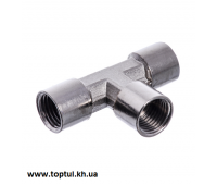 Трійник із внутрішнім різьбленням 1/4” S1277-2