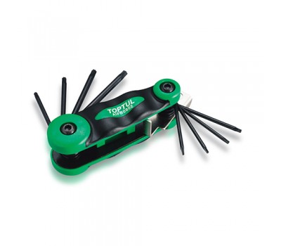 Набір складних ключів TORX: T6-T25 (матеріал CRV-6150)