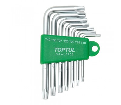 Набір Г-обр. ключів TORX T10-T40 7од. GAAL0705