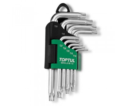 Набір Г-обр. ключів TORX T10-T50 9од. GAAL0913