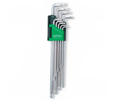 Набір Г-обр. ключів TORX T10-T50 9од. супердл. GAAL0923
