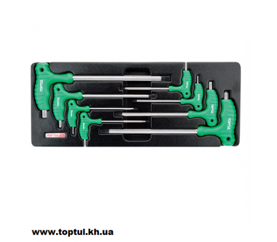 Набір ключів TORX з ручкою L-подібних GAAT0804
