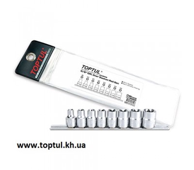 Набір головок TORX 3/8