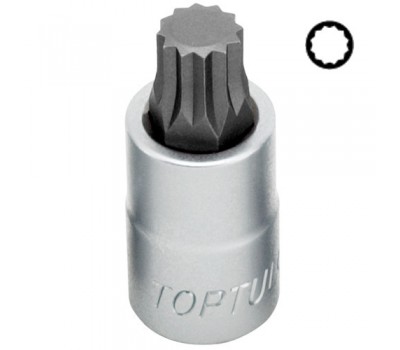 Головка з насадкою SPLINE M16 L55мм 1/2