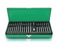 Набір біт 10мм HEX, TORX, SPLINE 40од. GAAD4002 Набір біт 10мм HEX, TORX, SPLINE 40од. GAAD4002