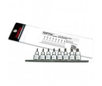 Набір біт п'ятигранних упресованих в голівку 8од. GAAG0806